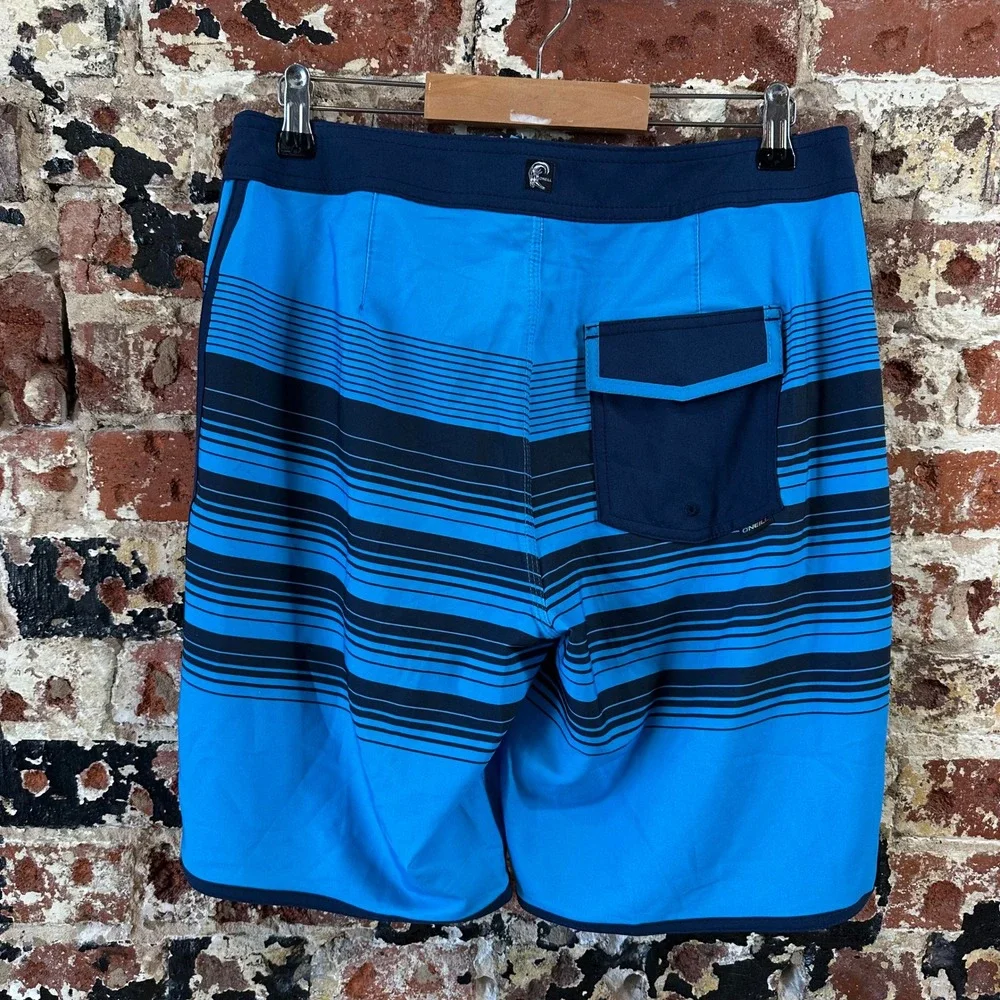 O'Neill Wave Cult Blue Board Shorts 9